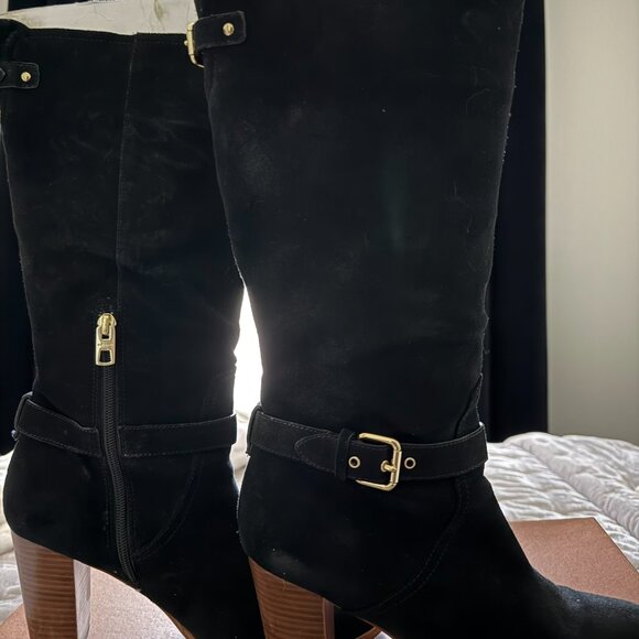 Coach Beverly Calf Suede Boot EUC - Picture 4 of 5